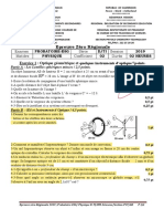 Zero Prob D-Ti 2019 Phys Sujet