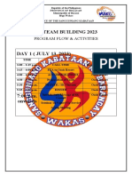 SK - 2023 Programme Teambuilding