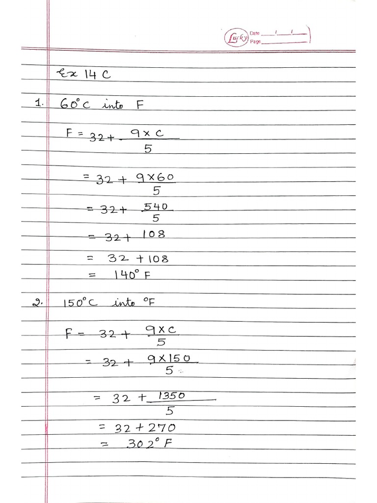 Exercise 14 C Maths Class 5 | PDF