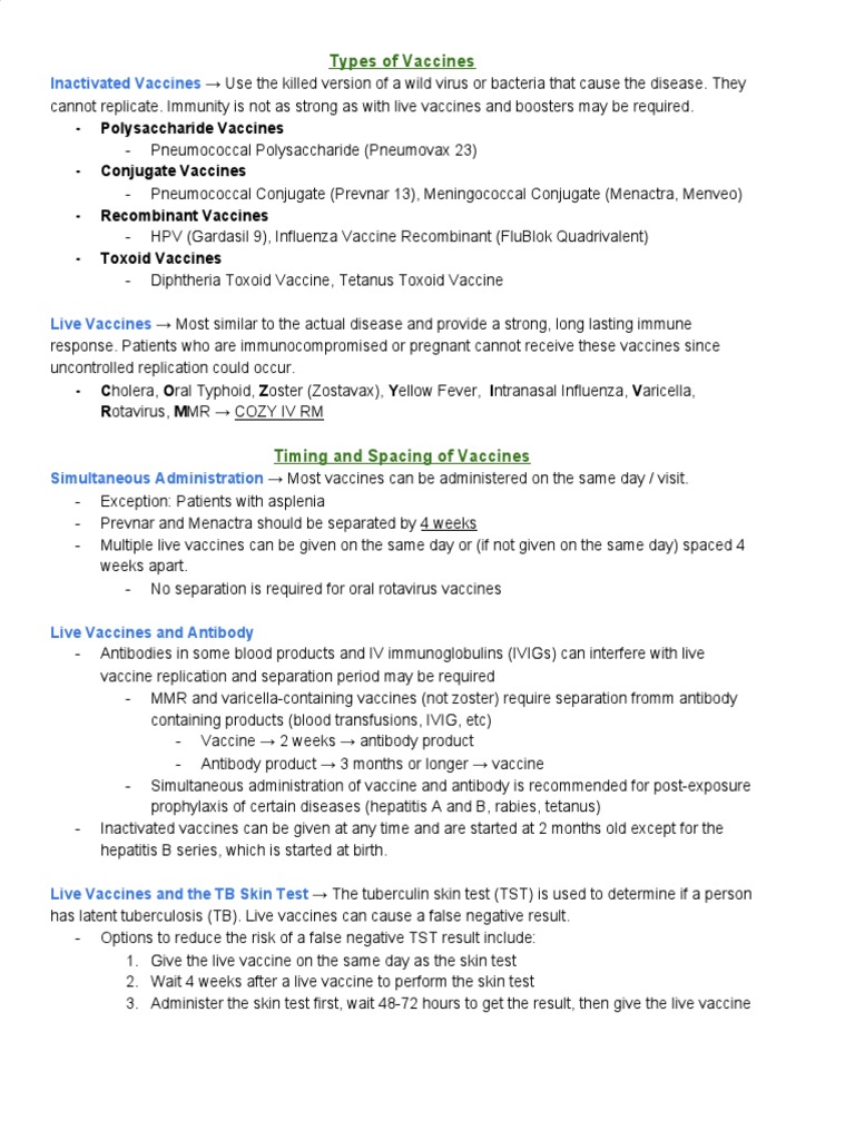 Vaccines | PDF | Vaccines | Influenza Vaccine