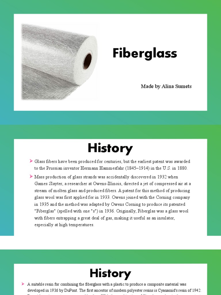 Fiberglass PDF Fiberglass Materials Science