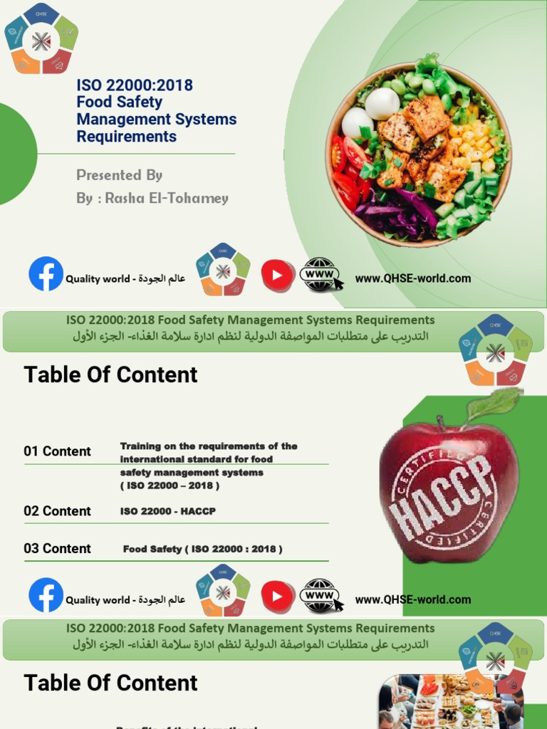 Food Safety Course Qhse Part 1 Pdf