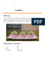 GreenTea Cupcake