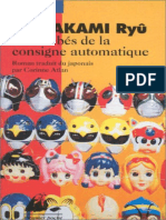 Ryu Murakami Les Bebes de La Consigne Automatique 199619981999