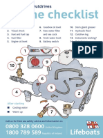 Inboard Engine Checklist