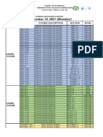 Prelim Exam Sched 1ST SEM 2022 23