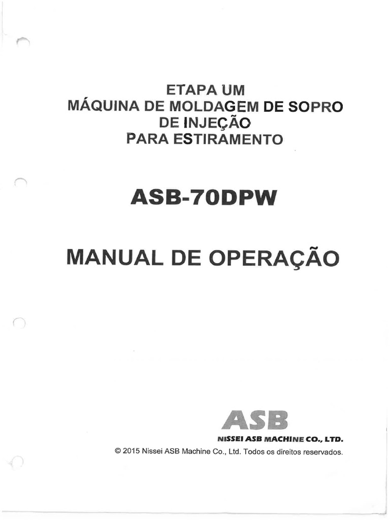 Manual Injetora | PDF