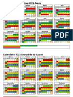 Calendario de Juzgados de Guardia Islas Canarias 2023 - Tenerife