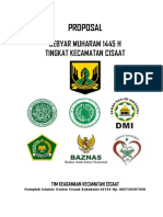 Proposal Muharam 1445 Cisaat - Dermawan Muslim