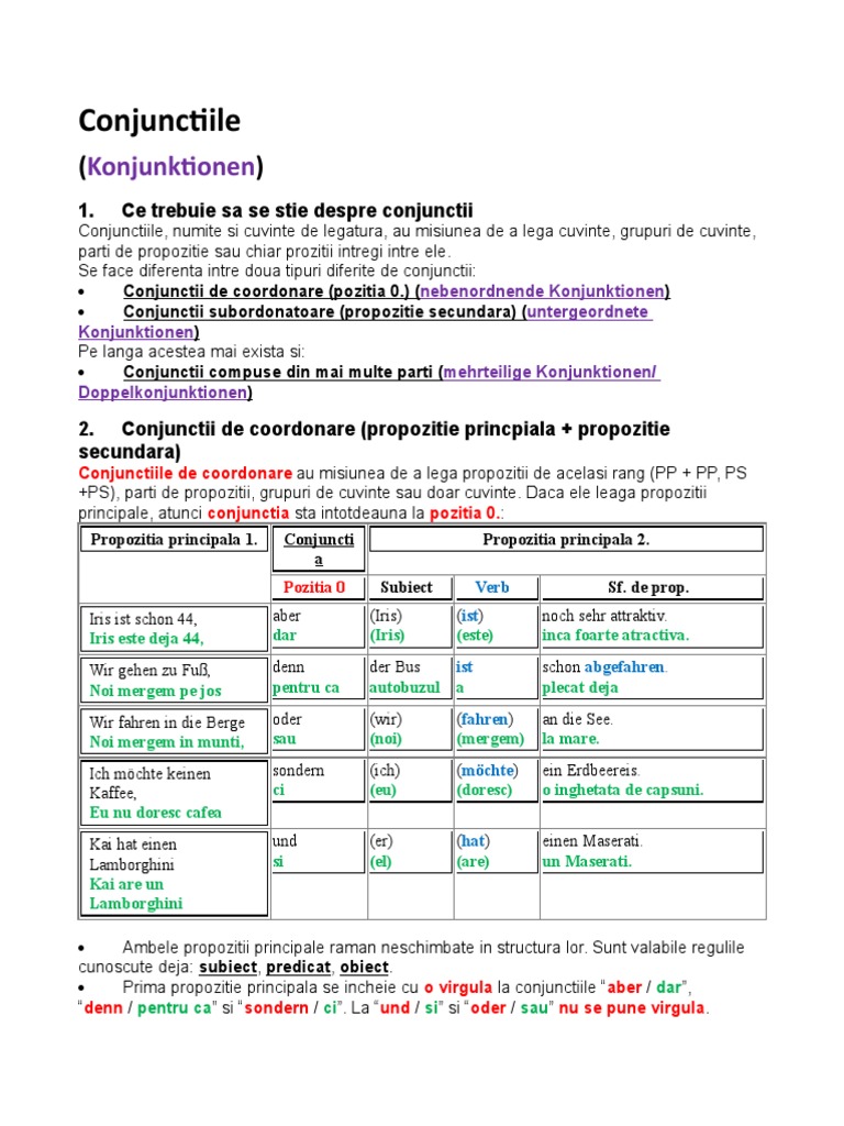 Conjunctii PDF