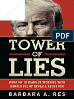 Tower of Lies What My Eighteen Years of Working With Donald Trump Reveals About Him by Barbara Res