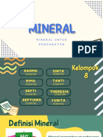 Kelompok 8 (Mineral Untuk Pengobatan)