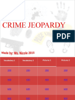 Crime Jeopardy