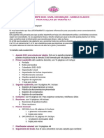 Cuaderno Docente Secundaria - A4 - Modelo Clasico