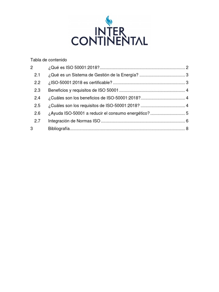 Qué Es Iso 50001 - 2018 | PDF | Gestión energética | Economias