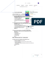 Anatomical Landmarks - Bds Final Professional Examination - PDF - Dentures - Dentistry