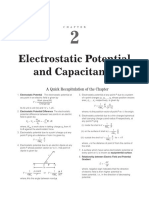 Electrostatic Potential and Capacitance Mcqs