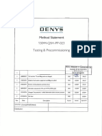 13044-QSH-PP-023 Testing Precommissioning Rev.5