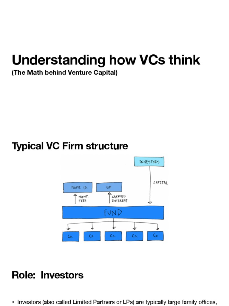 VC Structure and Investment Math Explained | PDF | Venture Capital ...