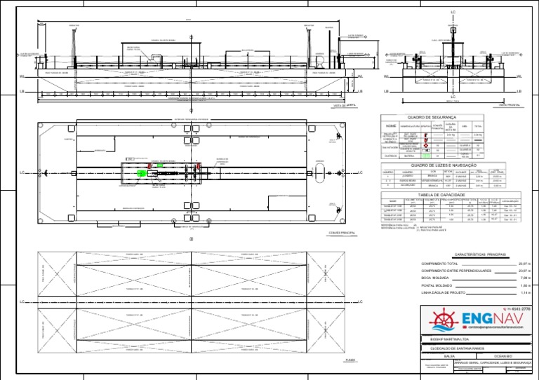 Especificações Técnicas de Balsa | PDF | Navios | Remessa