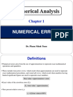 Ch01 - NUMERICAL ERRORS