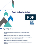Module 7 - Equity Markets