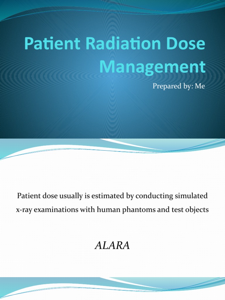 Patient Radiation Dose Management Guide | PDF | Absorbed Dose | X Ray