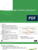 Master Integrated Design of Timber Constructions