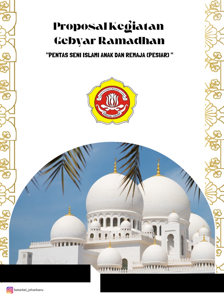 Proposal Gebyar Ramadhan Pdf