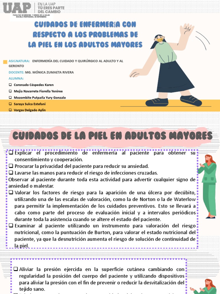 Cuidados de la Piel en Adultos Mayores | PDF | Perdida de cabello | Lentes