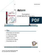 Ressources Formation CCNP ROUTE Examen 300 101