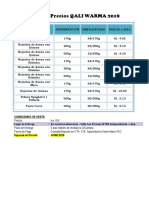 Lista de Precios QALI WARMA 2023