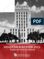 Houston Mayor Controller Poll