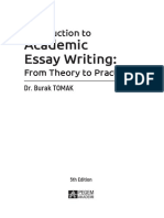 Academic Essay Writing:: Introduction To