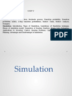 Simulation (1) - V