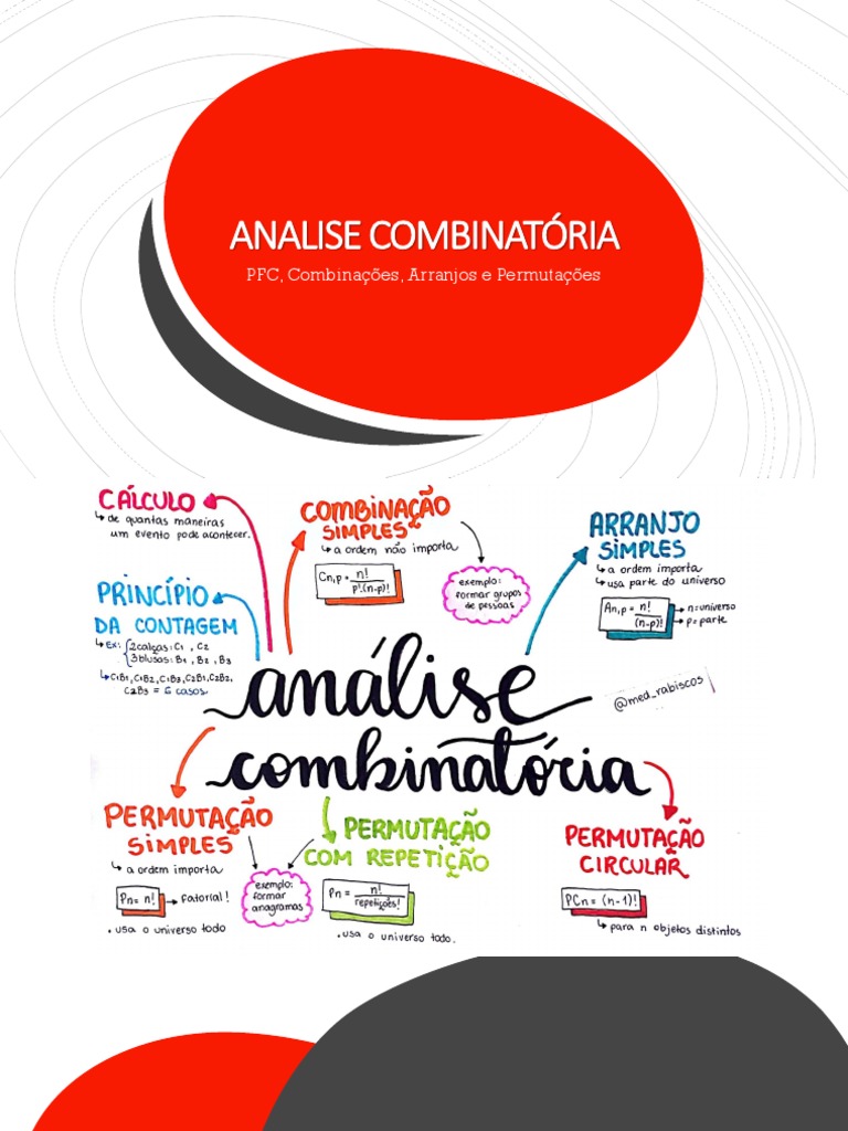 ANALISE COMBINATÓRIA | PDF