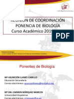 Presentación de La Ponencia de Biología (Corrección de Exámenes Anteriores) - Año 2020