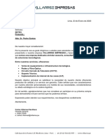 Carta Presentacion Sdtec