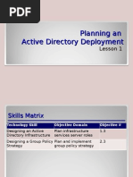 Planning An Active Directory Server Deployment