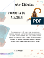 Caso Clínico - Picadura de Alacran