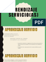 Aprendizaje Servicio (As)