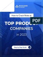 How To Crack at Top Products Company