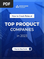 How To Crack at Top Products Company