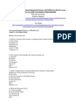 Conceptual Integrated Science 2nd Edition by Hewitt Lyons Suchocki Yeh ISBN Test Bank