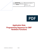 Application Note - Programming Sequence For DMP Hardware Functions v12 (...