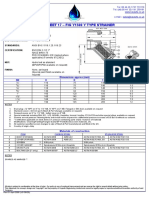 Kaysafe Engineering - DATA SHEET 17 - FIG Y1500 Y TYPE STRAINER