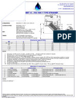 Kaysafe Engineering - DATA SHEET 16 - FIG Y800 Y TYPE STRAINER