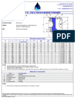 Kaysafe Engineering - DATA SHEET 22 - FIG 97 PN10-16 BASKET STRAINER