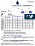 Kaysafe Engineering - Data Sheet 30 - Fig Tb705 Basket (Top Hat) Strainer
