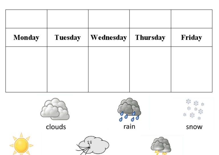 Weekly Schedule Overview | PDF
